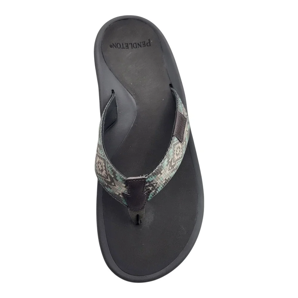 Pendleton Men's Carico Pattern Flip Flops Sandals Casual Comfort Slides